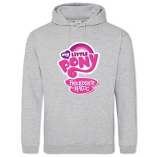Hoodie with Print My Little Pony Friendship Is Magic - 2XL grey