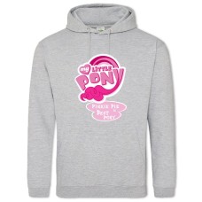 Hoodie with Print My Little Pony Pinkie Pie Best Pony - 2XL grey