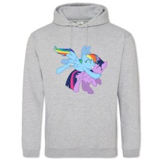 Hoodie with Print My Little Pony Friendly Pony - 2XL grey