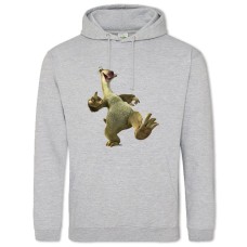 Hoodie with Print Ice Age Sid The Sloth - 2XL grey