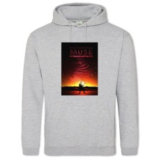 Худи с принтом Мьюз 2 - 2XL серый