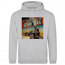 Худи с принтом 4 Дорс Давн 2 - 2XL серый