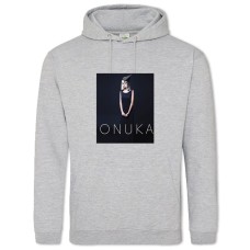 Худі з принтом Онука - 2XL сірий