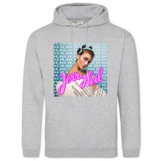 Худі з принтом Джеррі Хейл - 2XL сірий