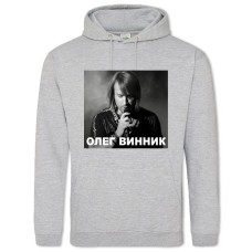 Худі з принтом Олег Винник - 2XL сірий
