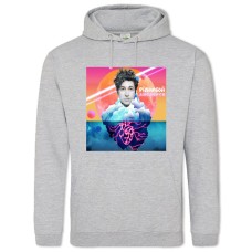 Hoodie with Print Pianoboy - 2XL grey