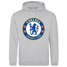 Hoodie with Print Chelsea Logo - 2XL grey