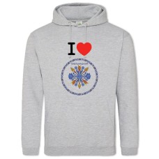 Худі з принтом Хмельницький - 2XL сірий