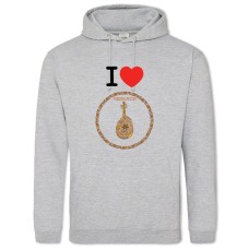 Hoodie with Print Cherkassy - 2XL grey