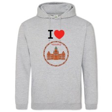 Hoodie with Print Chernivtsi - 2XL grey