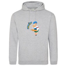 Hoodie with Print Ukrainian 2 - 2XL grey
