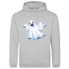 Худі з принтом Хеллоуїн Привид - 2XL сірий