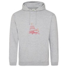 Худі з принтом День Народження Тортик - 2XL сірий