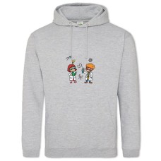 Hoodie with Print Happy Chemists Teacher - 2XL grey