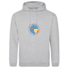 Hoodie with Print Happy Teacher With A Bell - 2XL grey