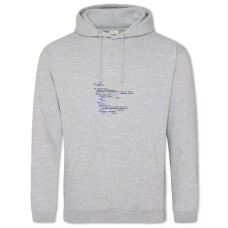 Hoodie with Print Day Of The Programmer Program's Code - 2XL grey