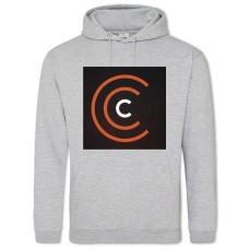 Hoodie with Print Esports Logo - 2XL grey