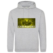 Hoodie with Print Esports Gamepad And Hand - 2XL grey