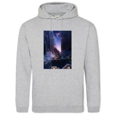 Худи с принтом Артифакт Заставка - 2XL серый