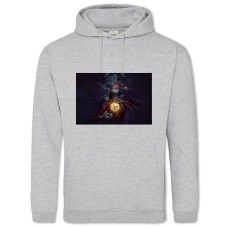 Худи с принтом Артифакт Героиня Игры - 2XL серый