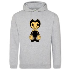 Худи с принтом Бенди - 2XL серый