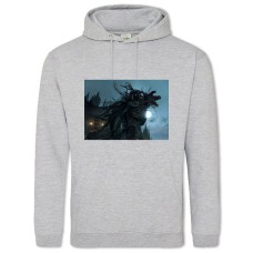 Hoodie with Print Cleric Beast - 2XL grey