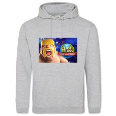 Hoodie with Print World Championship - 2XL grey