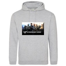 Худи с принтом Шесть Солдат - 2XL серый