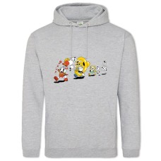 Hoodie with Print Cuphead Pacing Play - 2XL grey