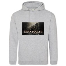 Hoodie with Print Dark Souls 2 - 2XL grey