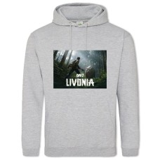 Hoodie with Print Dayz Livonia - 2XL grey