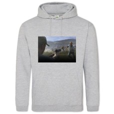 Hoodie with Print Dayz Shooting Zombies - 2XL grey
