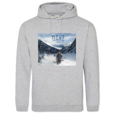 Hoodie with Print Dayz Black Blood - 2XL grey