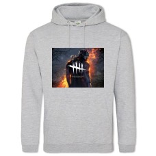 Hoodie with Print Death Is Not An Escape - 2XL grey