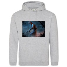 Hoodie with Print Dead By Daylight Hunter - 2XL grey