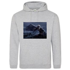 Hoodie with Print Dead By Daylight Hero In A Mask - 2XL grey