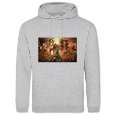 Hoodie with Print Dead By Daylight Apocalypse - 2XL grey