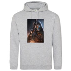 Hoodie with Print Destiny Robot - 2XL grey