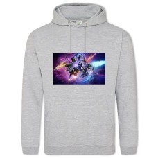 Hoodie with Print Devil May Cry Weapons - 2XL grey