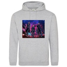 Hoodie with Print Devil May Cry Three Heroes - 2XL grey