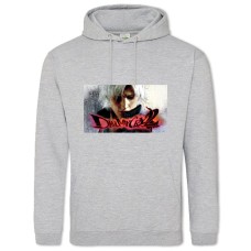 Hoodie with Print Devil May Cry 2 - 2XL grey