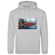 Hoodie with Print Divinity Original Sin Ii Definitive Edition - 2XL grey