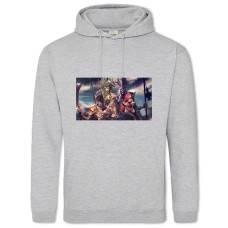 Hoodie with Print Divinity Original Sin 2 - 2XL grey