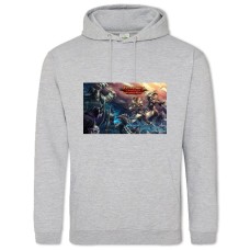 Hoodie with Print Divinity Original Sin Enhanced Edition - 2XL grey