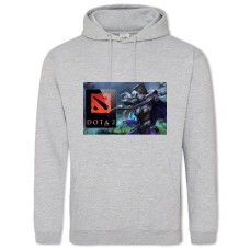 Hoodie with Print Dota 2 Archer - 2XL grey