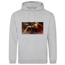 Hoodie with Print Dota 2 Goblin - 2XL grey