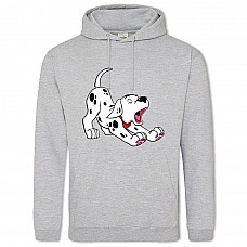 Hoodie with Print 101 Dalmatians Sleepy Puppy - 2XL grey