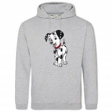 Hoodie with Print 101 Puppy Dalmatians Domino - 2XL grey