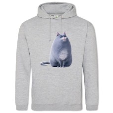 Hoodie with Print The Secret Life Of Pets Chloe Cat - 2XL grey