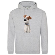 Hoodie with Print The Secret Life Of Pets Max - 2XL grey